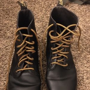 Black Dr. Martens boots